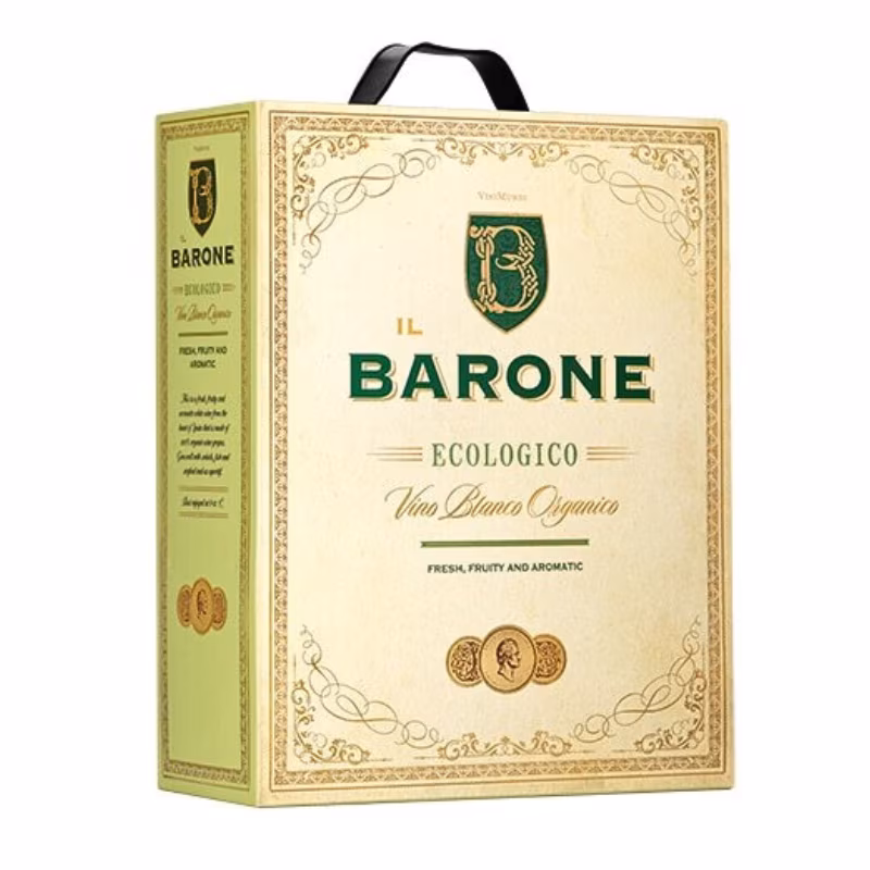 Il Barone Vino Bianco Organico Wine 11.5% 3 l BIB