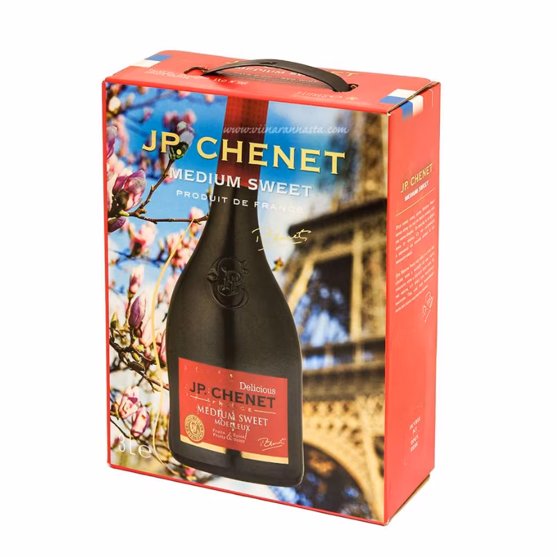 JP. Chenet Moelleux Medium Sweet Red 13%  3 l BiB