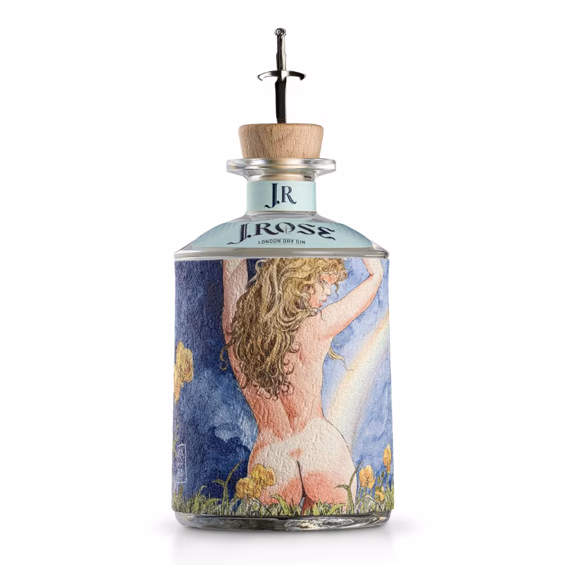 J.Rose London Dry Gin Nr.4 43% 0.7 l