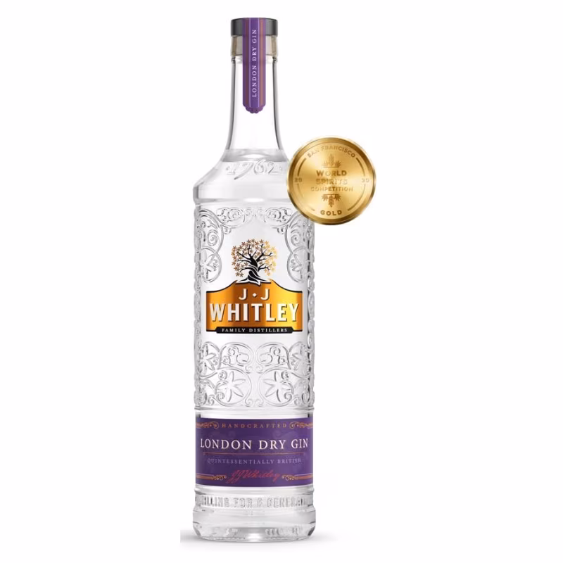 JJ Whitley London Dry Gin 38% 0.7 l