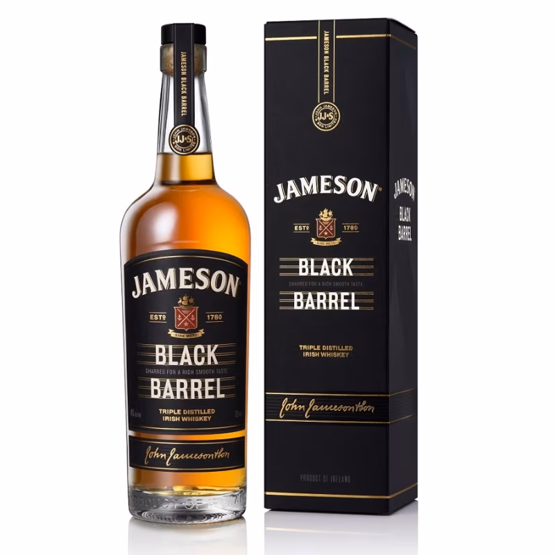 Jameson Black Barrel Whiskey 40% 1 l