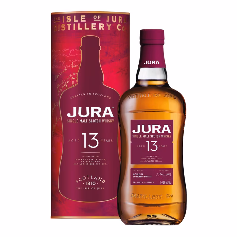 Jura Island Single Malt Scotich Whisky 13 YO 40% 1 l