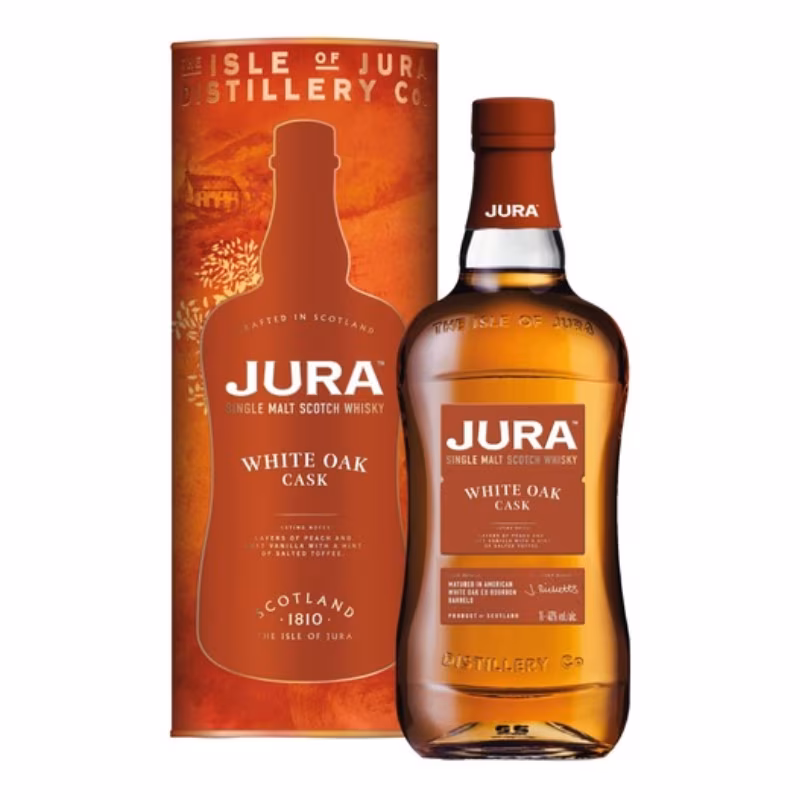 Jura White Oak Cask Island Single Malt Scotch Whisky 40% 1 l