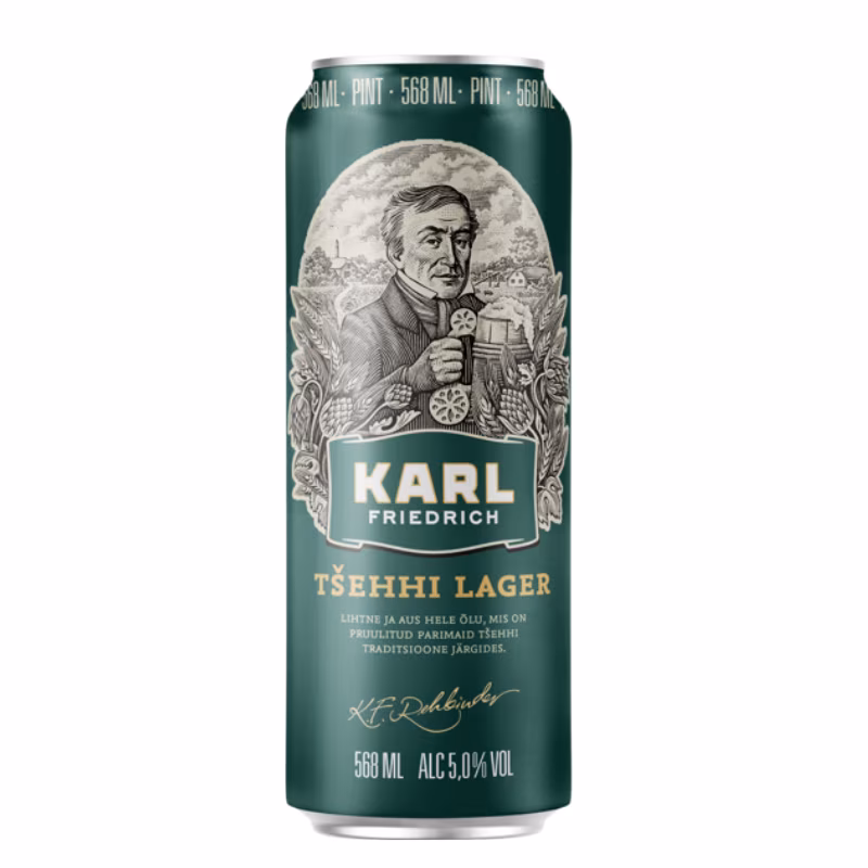 Karl Friedrich Tšehhi Lager 5% 24×0.568 l