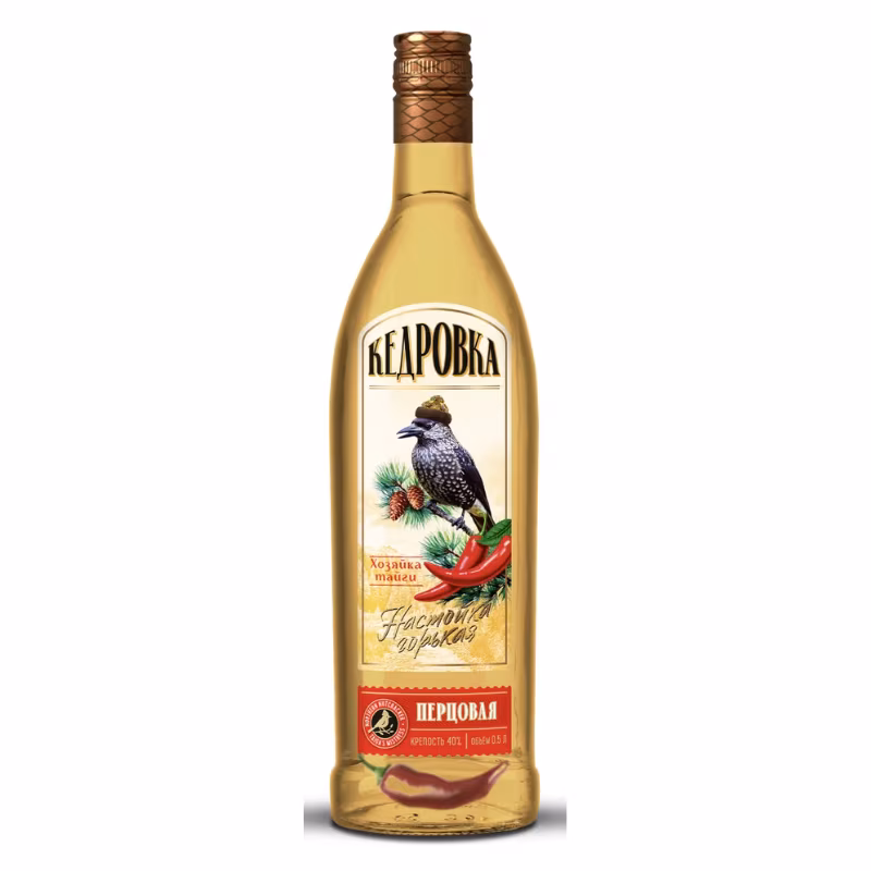 Kedrovka Percovaya Vodka 40% 0.5 l