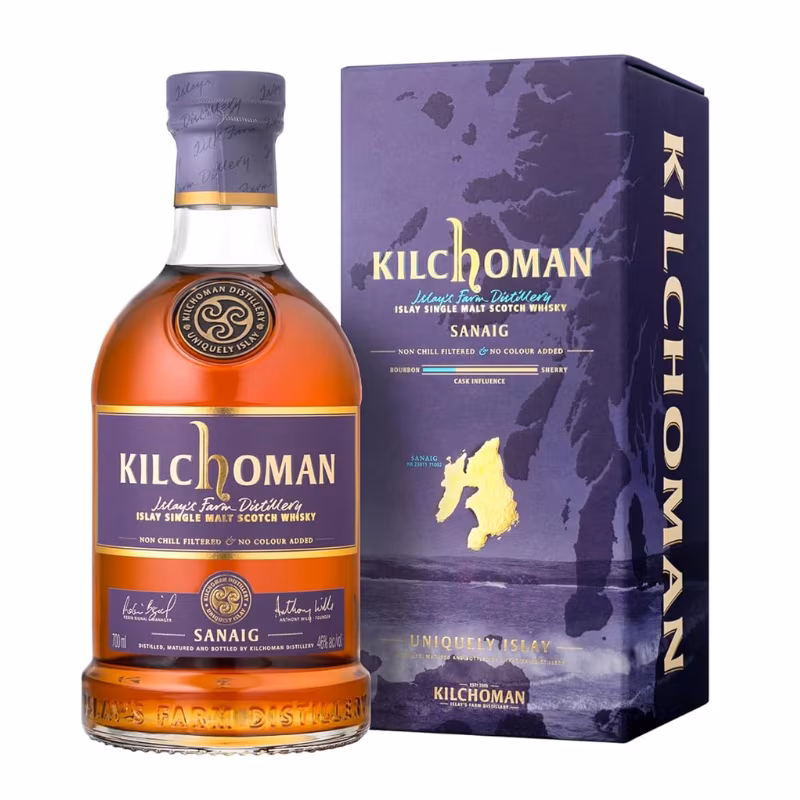 Kilchoman Sanaig Islay Single Malt Scotch Whisky 46% 0.7 l
