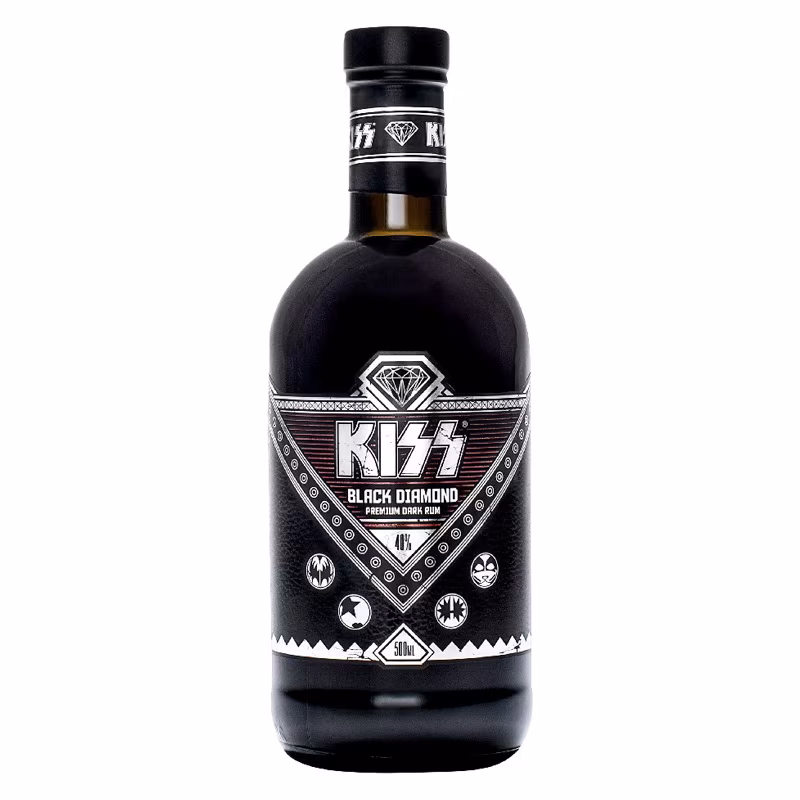 Kiss Black Diamond Rum 40% 0.5 l