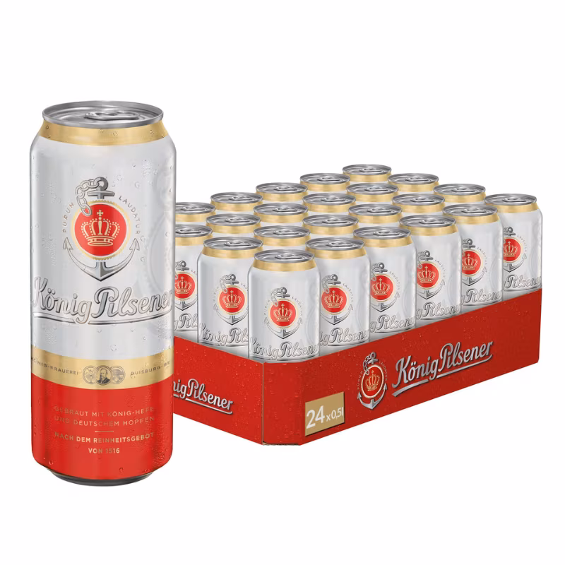 König Pilsner 4.9% 24×0.5 l
