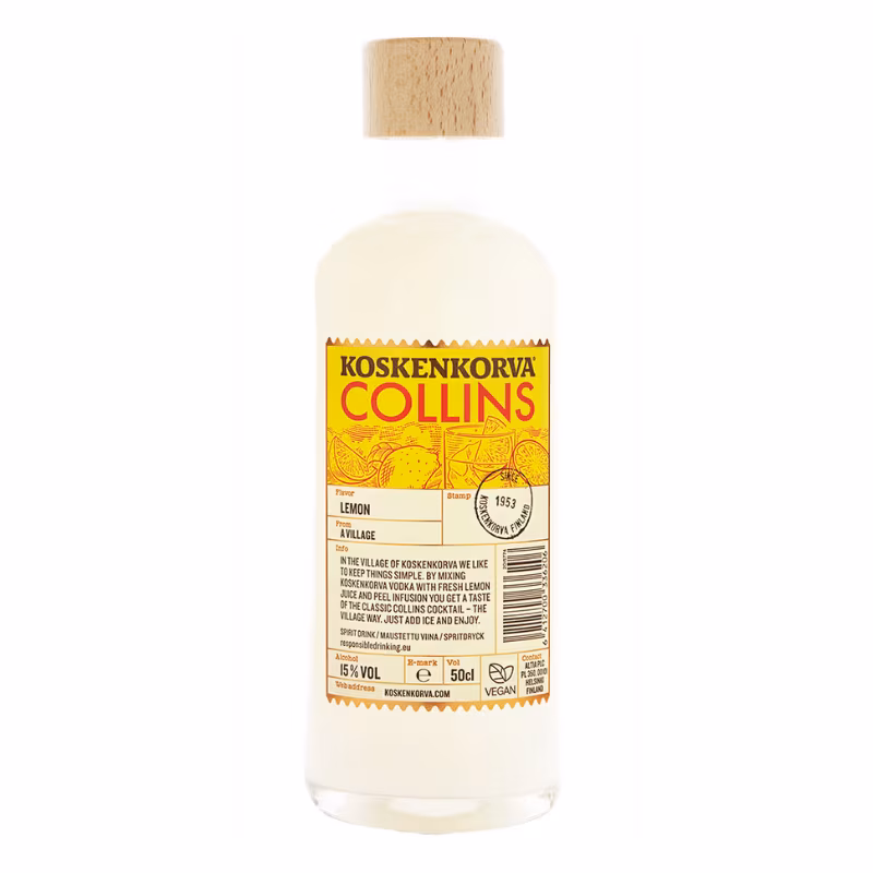 Koskenkorva Collins Lemon 15% 0.5 l