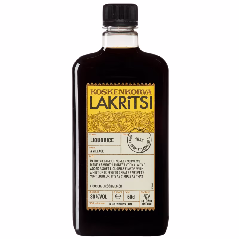 Koskenkorva Lakritsi 30% 0.5 l PET