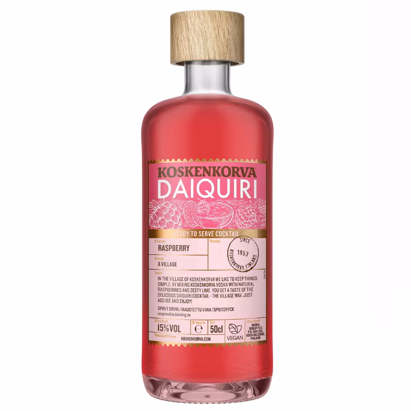 Koskenkorva Raspberry Daiquiri 15% 0.5 l