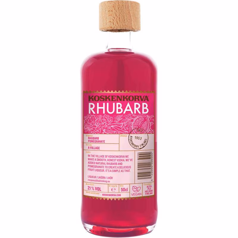 Koskenkorva Rhubarb 21% 0.5 l