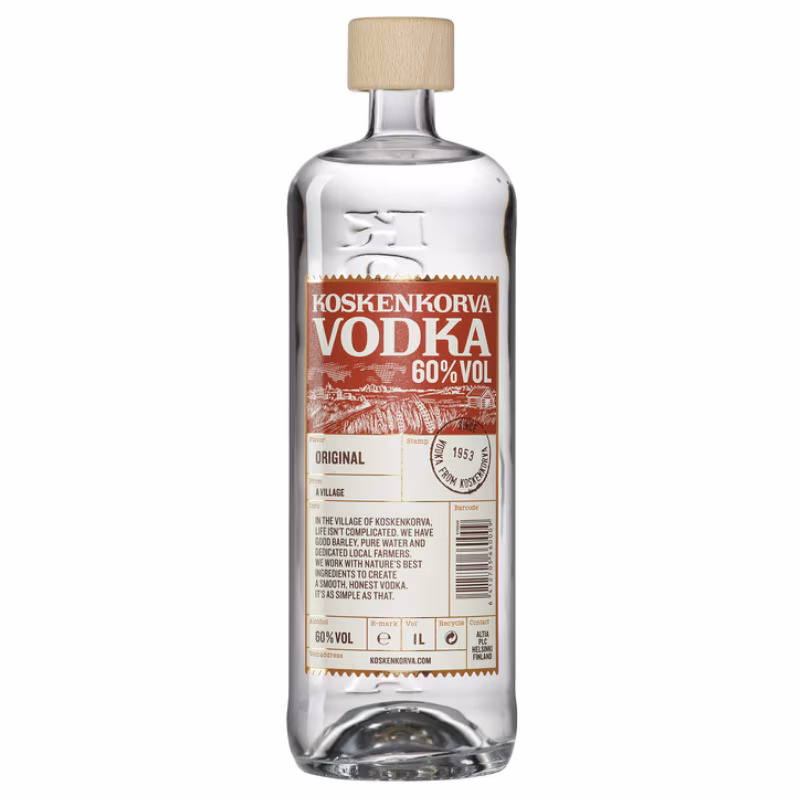 Koskenkorva Vodka 60% 1 l