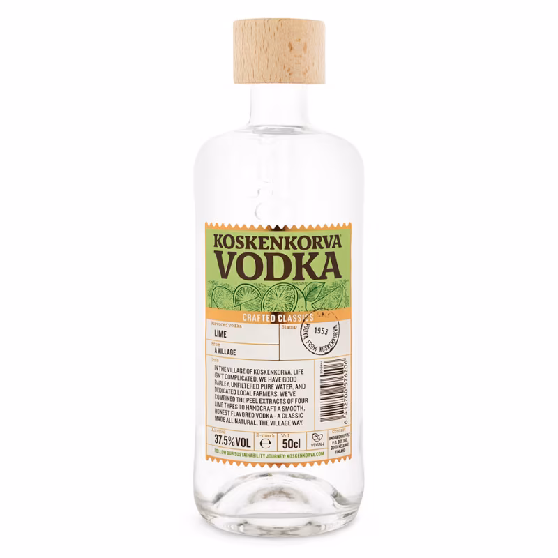Koskenkorva Vodka Lime 37.5% 0.5 l