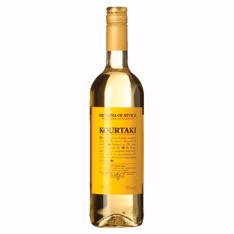 Kourtakis Retsina 12% 0.75 l
