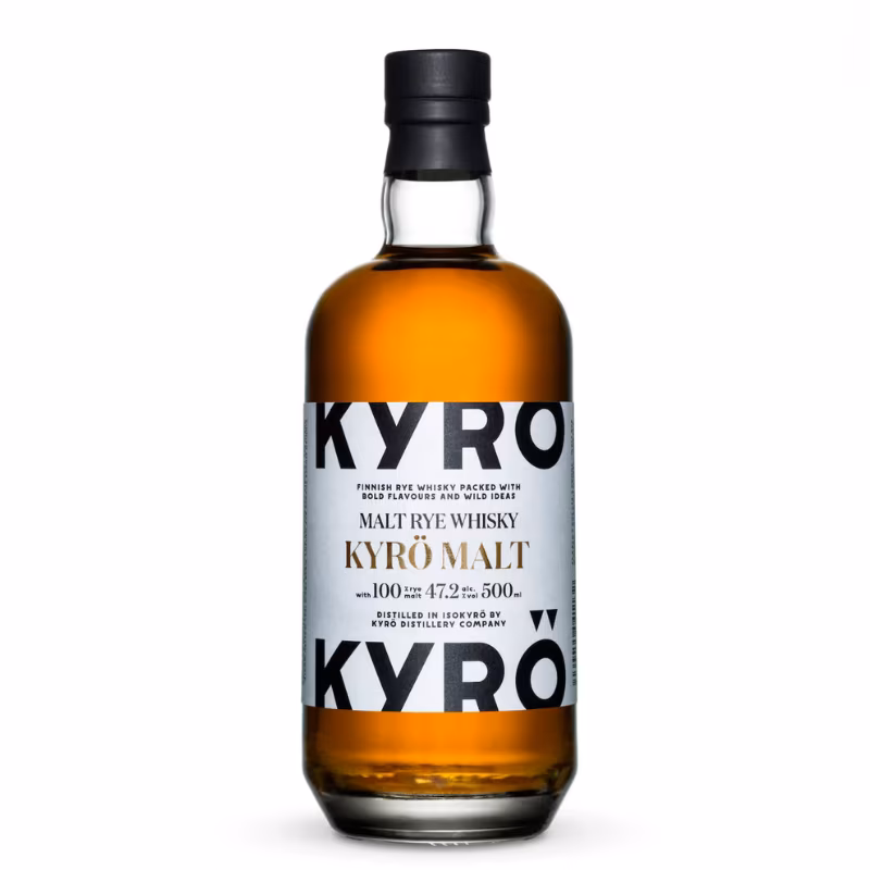 Kyro Single Malt Rye Whiskey 47.2% 0.5 l