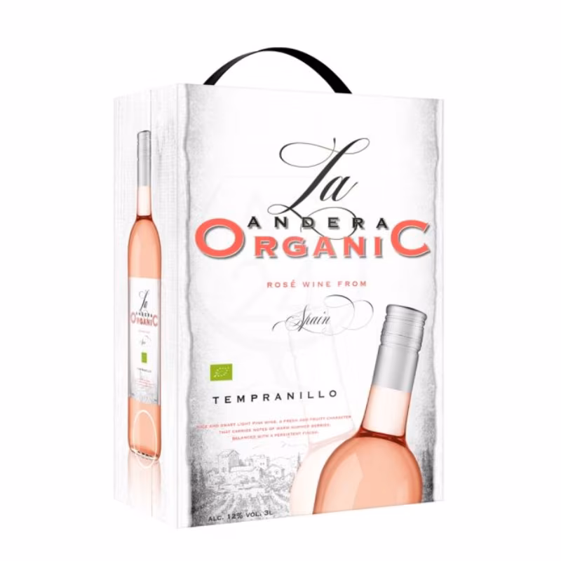 La Andera Organic Rose 12% 3 l BIB