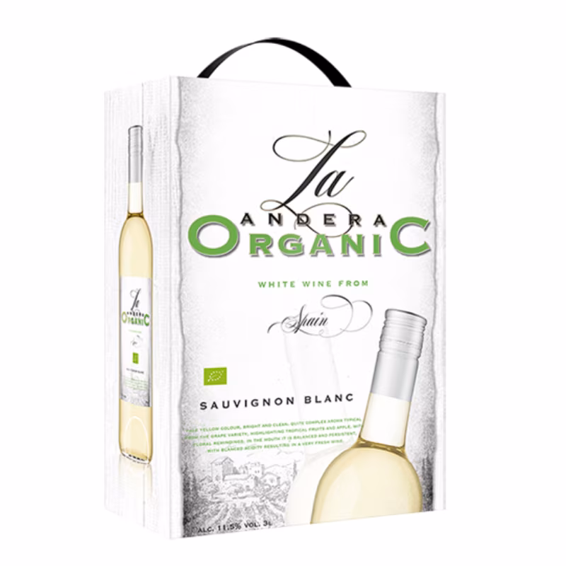 La Andera Organic Sauvignon Blanc 3 l BIB