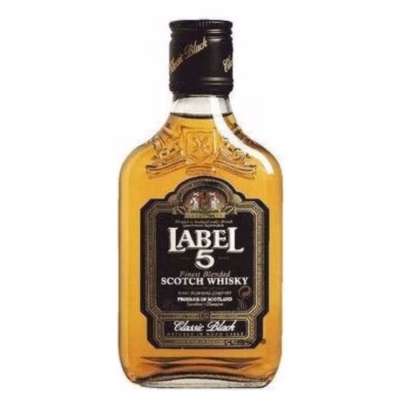 Label 5 Blended Scotch Whisky 40% 0.2 l