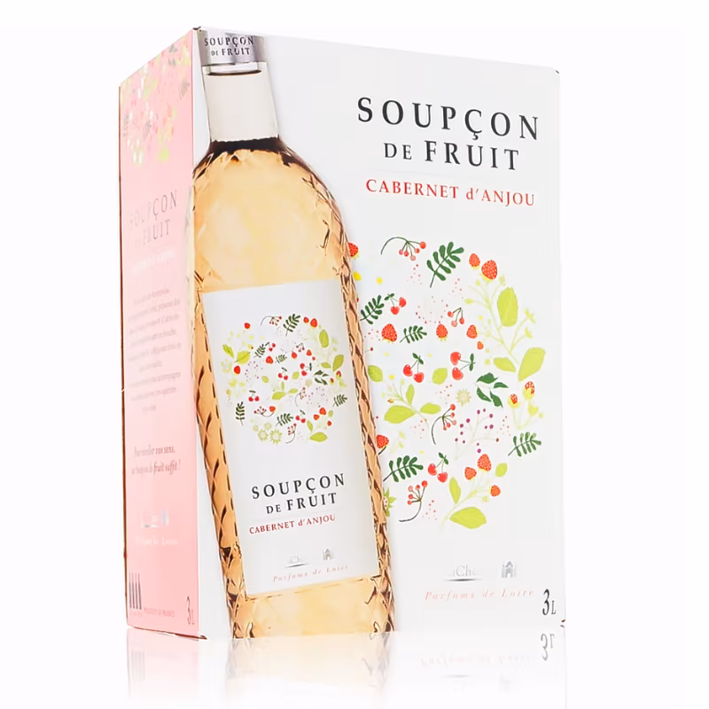 Lacheteau Soupcon de Fruit Cabernet d’Anjou 11% 3 l BIB