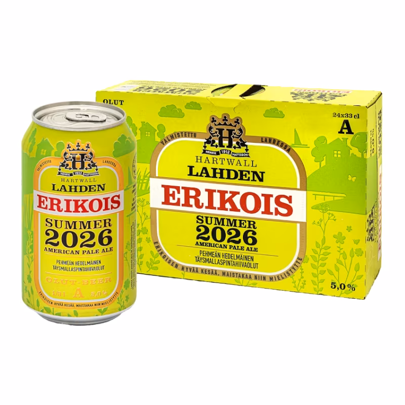Hartwall Lahden Erikois Summer 2026 5% 24×0.33 l