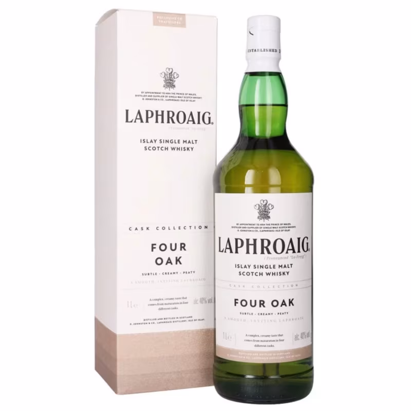 Laphroaig Four Oak Scotch Whisky 40% 1 l