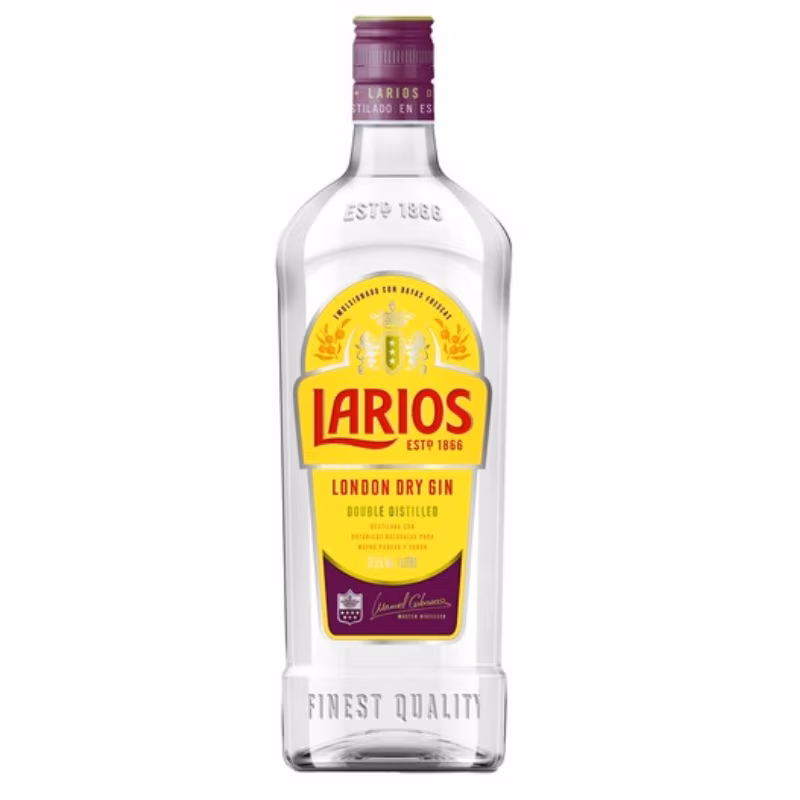 Larios Dry Gin 37.5% 1 l