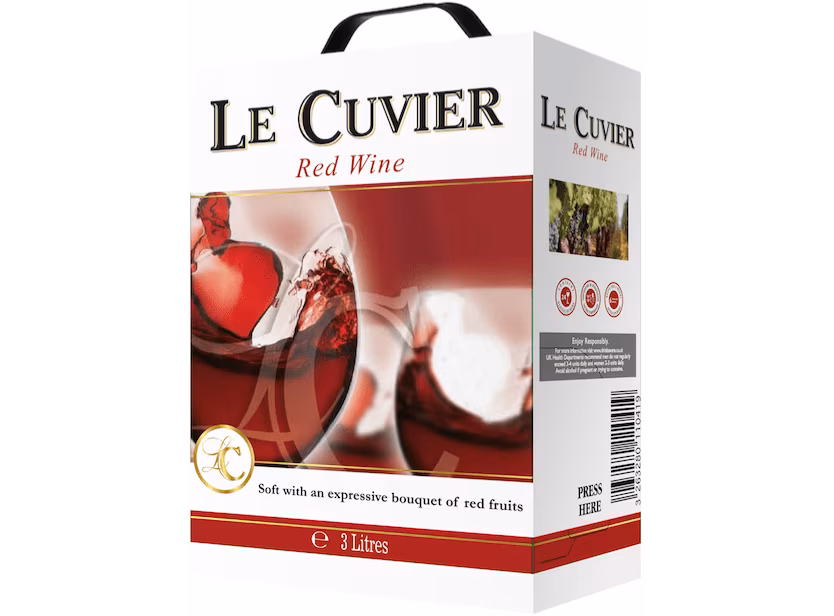 Le Cuvier Red Wine 12.5% 3 l BIB