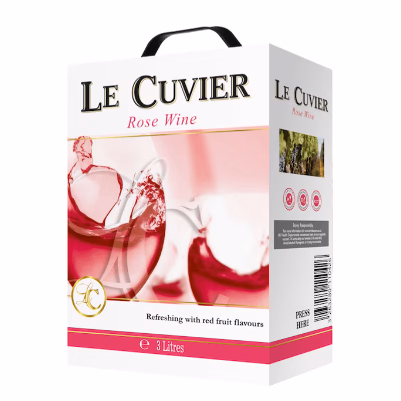 Le Cuvier Rosé Wine 10.5% 3 l BIB