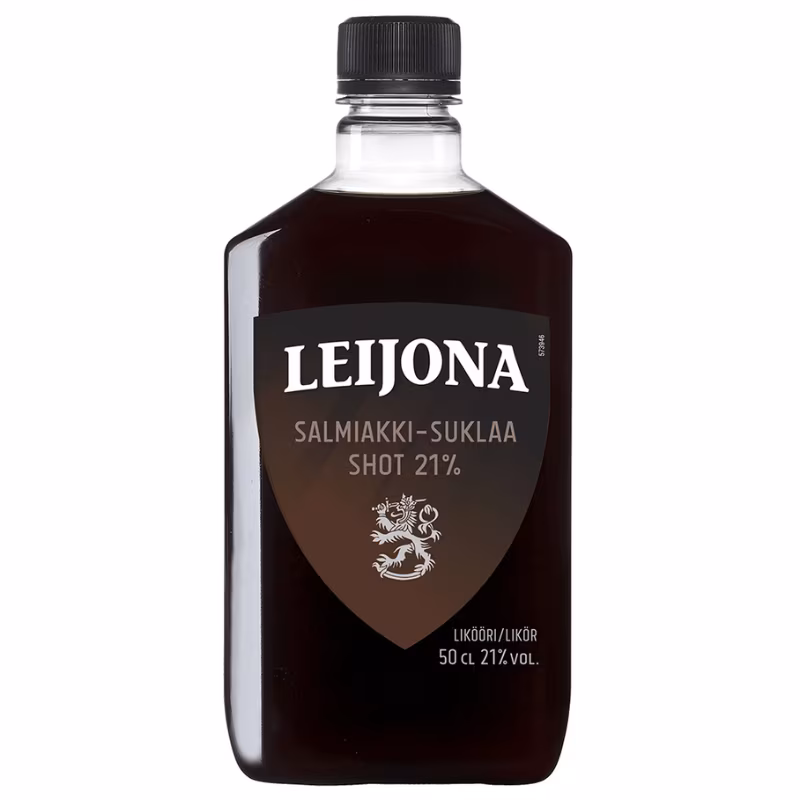 Leijona Salmiakki-Suklaa 21% 0.5 l PET