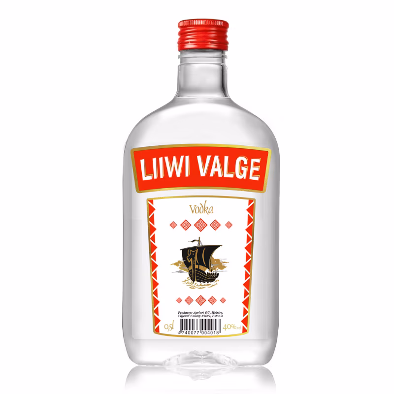Liiwi Valge Vodka 40% 0.5 l PET