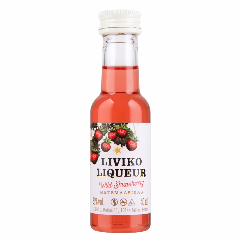 Liviko Wild Strawberry 21% 0.04 l MINI