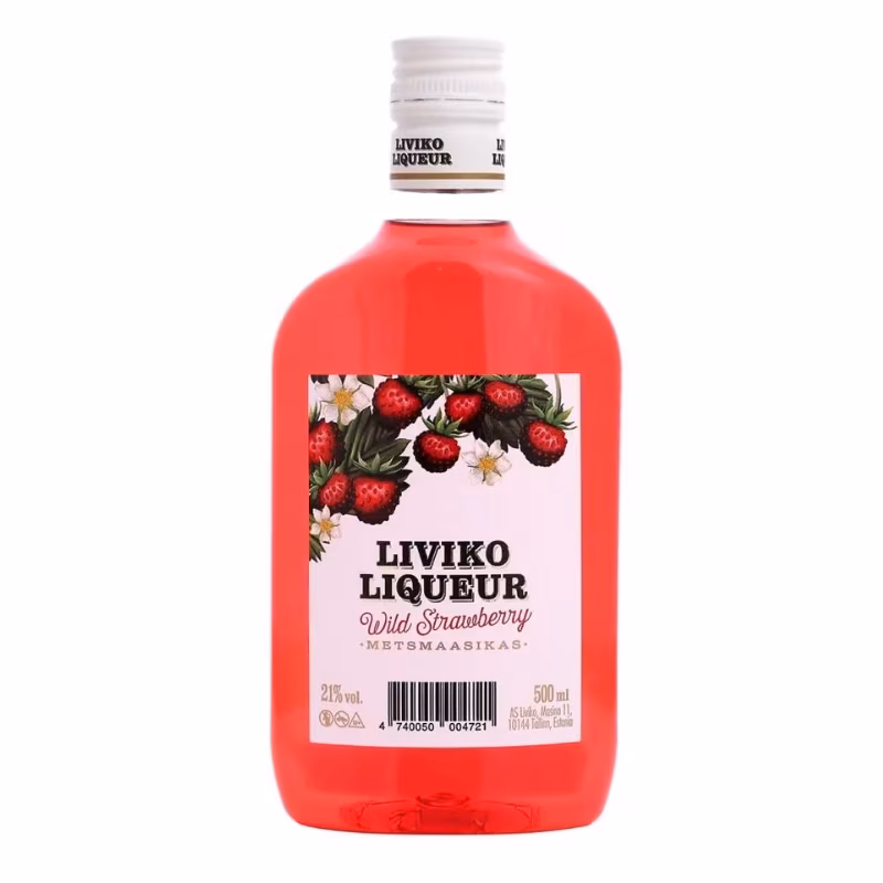 Liviko Wild Strawberry Liqueur 21% 0.5 l PET