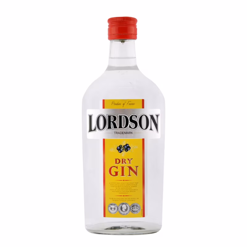 Lordson Dry Gin 37.5% 1 l