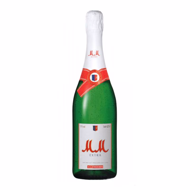 MM Extra Sekt Halbtrocken 11% 0.75  l