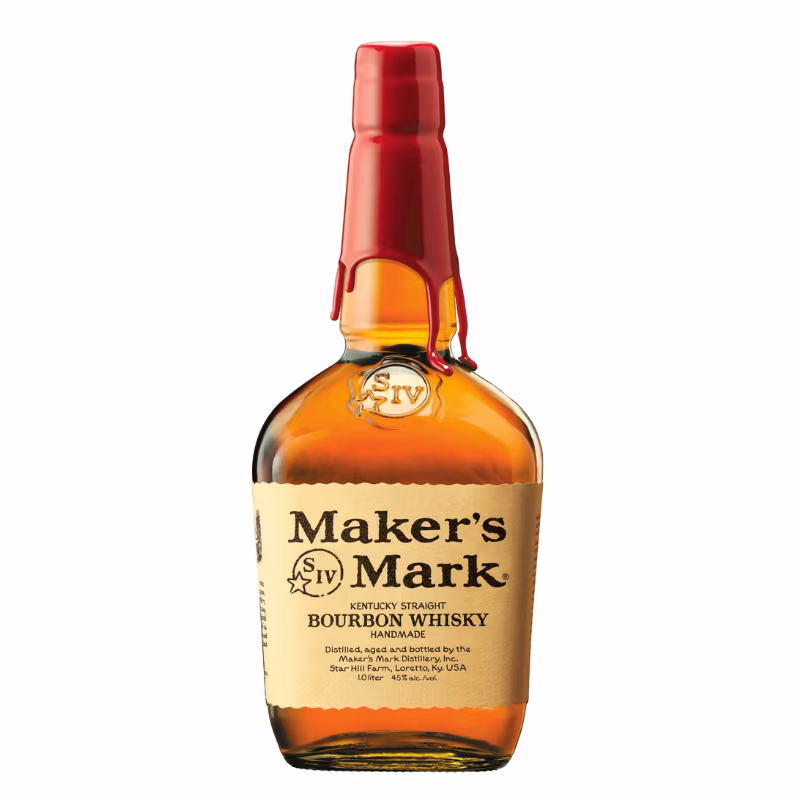 Maker’s Mark Bourbon Whisky 45% 1 l