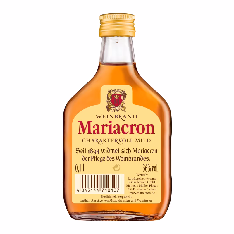 Mariacron Weinbrand 36% 0.1 l