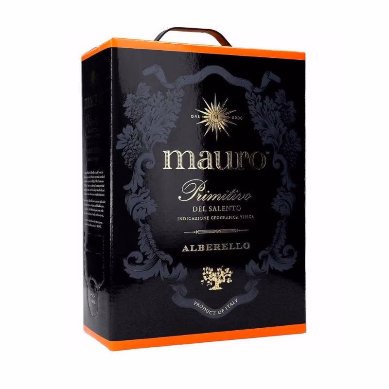 Mauro Primitivo Alberello 14.5% 3 l BIB