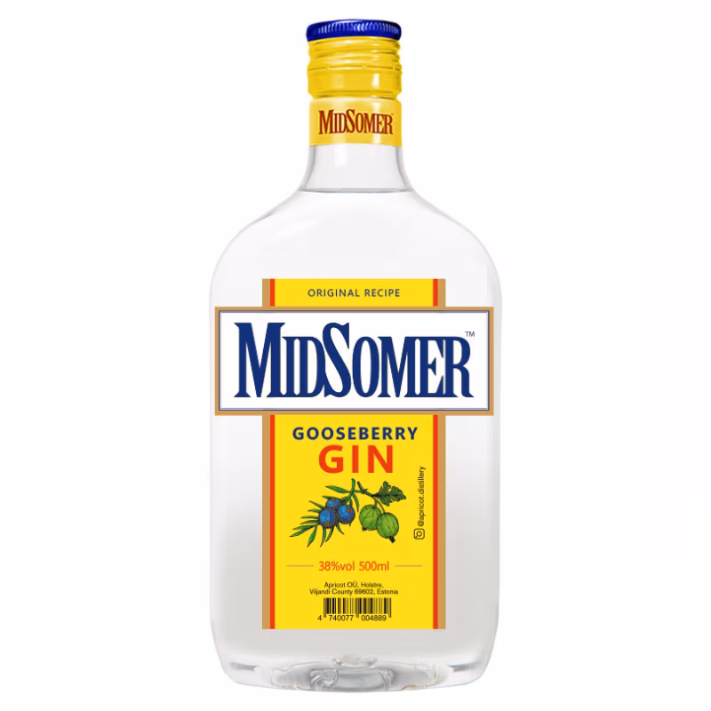 Midsomer Gooseberry Gin 38% 0.5 l  PET