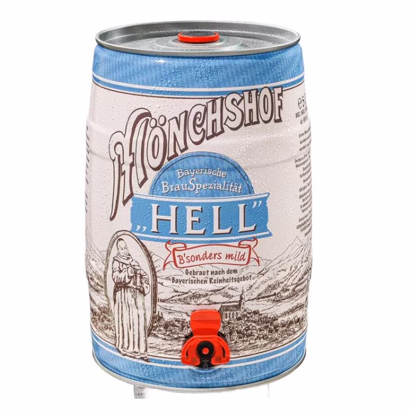 Mönchshof Bayerisch Hell 4.9% 5 l