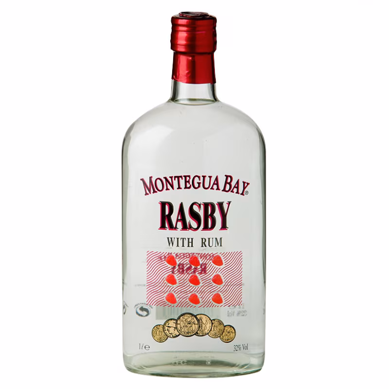 Montegua Bay Rasby With Rum 32% 1 l