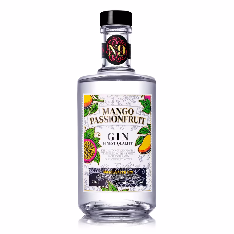 N9 Mango-Passionfruit Gin 43% 0.7 l