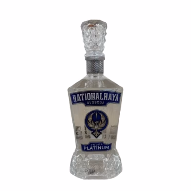 Nationalnaya Svoboda Platinum Vodka 40% 0.7 l