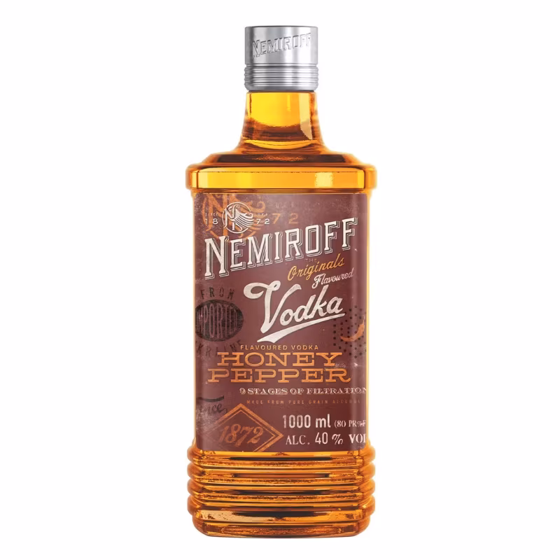 Nemiroff Honey Pepper Vodka 40% 1 l