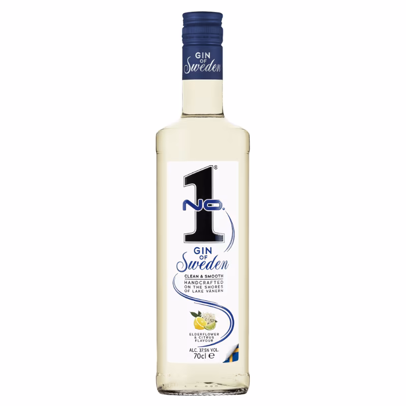 No.1 Dry Gin Elderflower & Citrus Flavour 37.5% 0.7 l