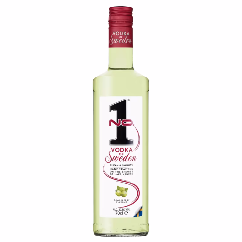 No.1 Vodka Gooseberry Flavour 37.5% 0.7 l