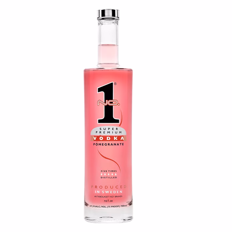 No.1 Vodka Pomegranate Flavour 37.5% 0.7 l