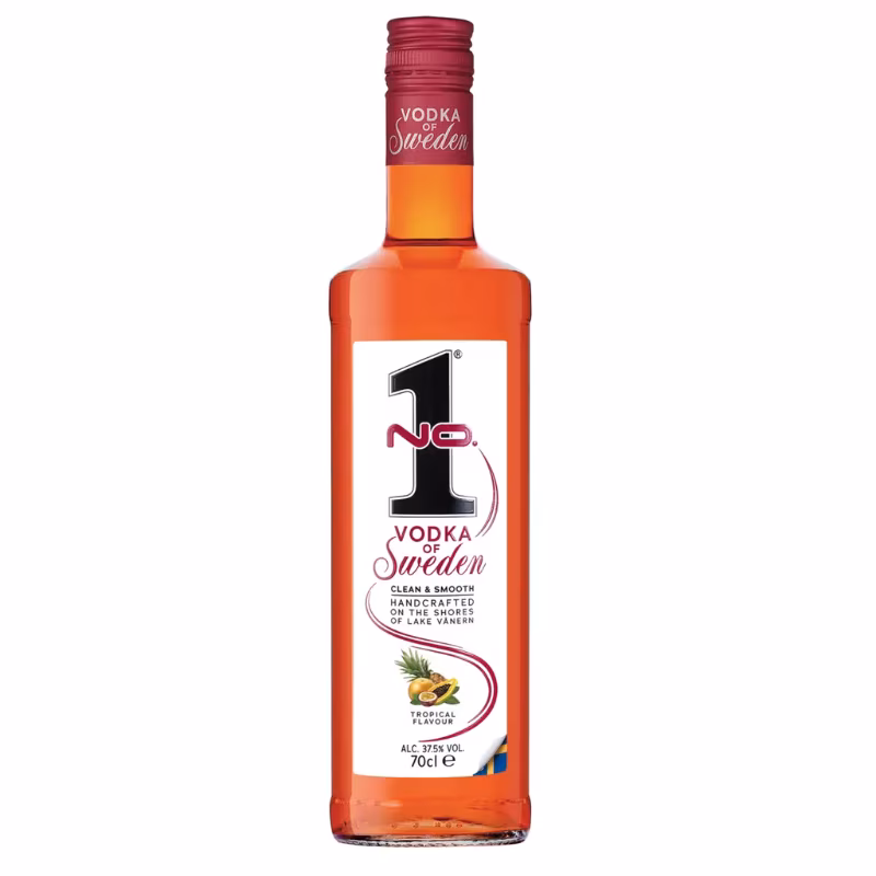 No.1 Vodka Tropical Flavour 37.5% 0.7 l