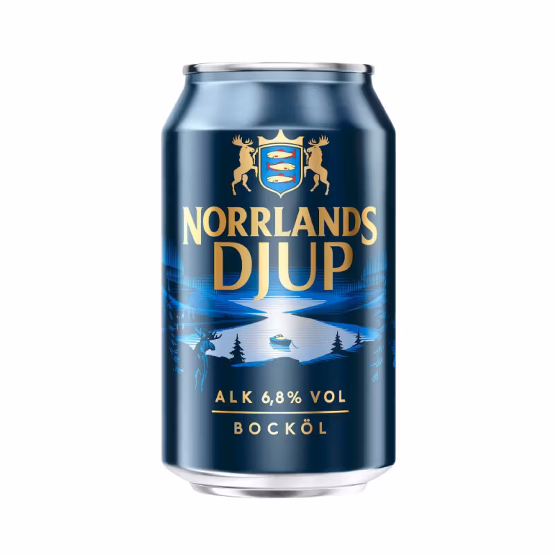 Norrlands Djup Bocköl 6.8%  24×0.33 l