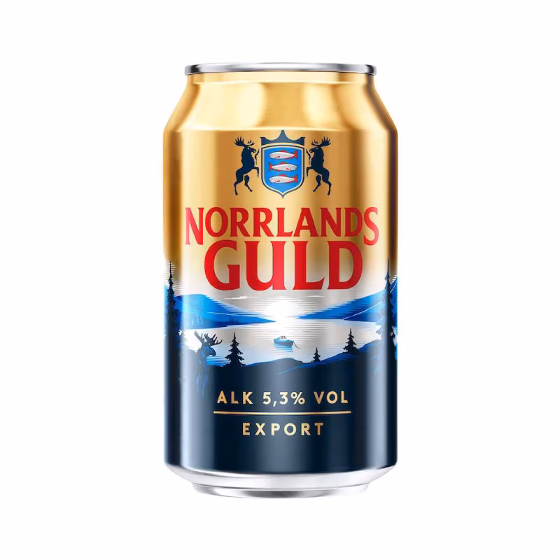 Norrlands Guld Export 5.3% 24×0.33 l